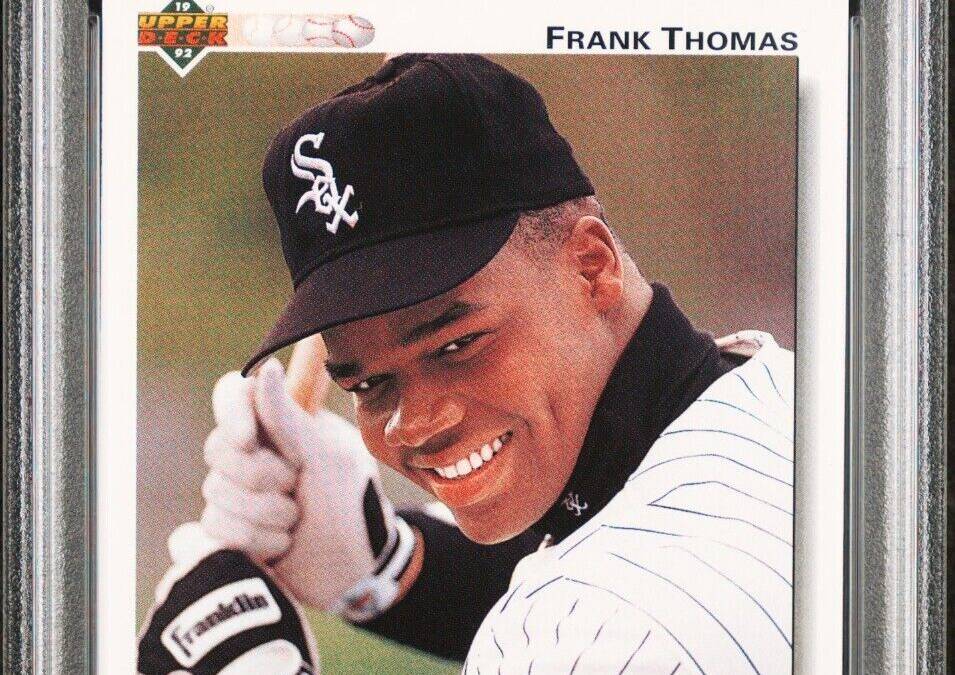 1992 Upper Deck Gold #166 Frank Thomas PSA 10 GEM MINT